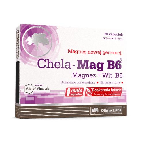 Olimp Chela-Mag B6 Magnez + Wit B6 - 30 kapsułek