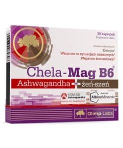Olimp Chela-Mag B6 Ashwagandha+zen-szen x 30kapsulek