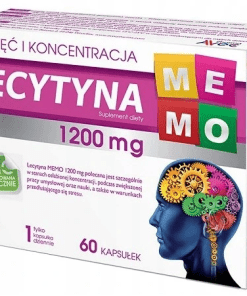 Lecytyna MEMO 1200mg - 60kapsulek
