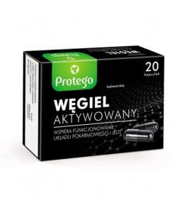 Węgiel Aktywowany Protego - 20kapsułek