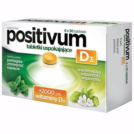 Positivum D3 - 180tabletek