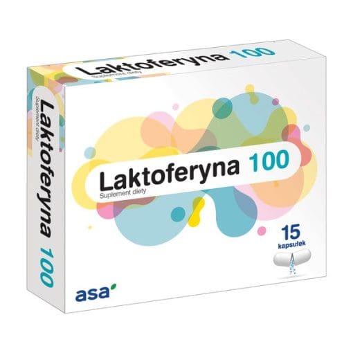 Laktoferyna 100 - 15kapsulek
