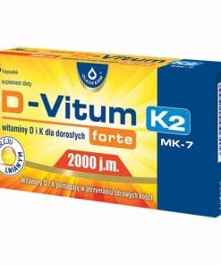 D-Vitum Forte K2 2000 j.m. - 36kapsułek