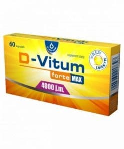 D-Vitum Forte Max 4000 j.m. - 60kapsułek 