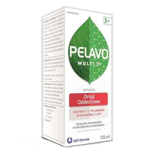Pelavo Multi 3+ syrop dla dzieci powyżej 3 roku życia - 120ml