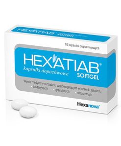 Hexatiab 10 kapsułek dopochwowych