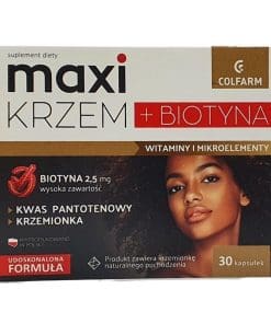 Colfarm Maxi Krzem + Biotyna 30 kapsułek