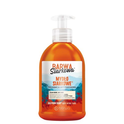 Barwa Siarkowa mydło siarkowe w płynie - 300 ml