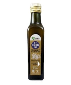 EkaMedica olej z nasion lnu tłoczony na zimno z dodatkiem witaminy E 250 ml