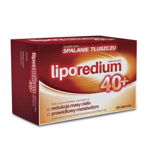 Liporedium 40+ 60 tabletek