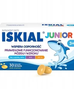 Iskial Junior 30 kapsułek do żucia