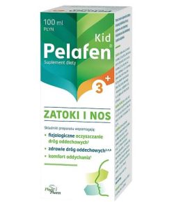 Pelafen Kid 3+ zatoki i nos o smaku malinowym 100 ml