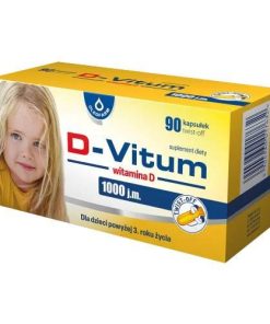 D-vitum witamina D 1000 j.m. 90 kapsułek twist-off