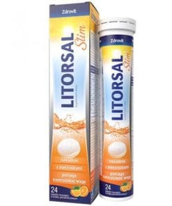 Zdrovit Litorsal Slim o pomarańczowym smaku - 24tabletek musujących