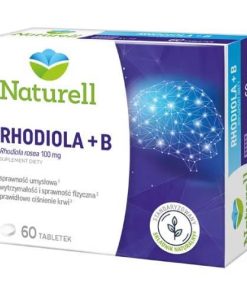 Naturell Rhodiola + B - 60 tabletek