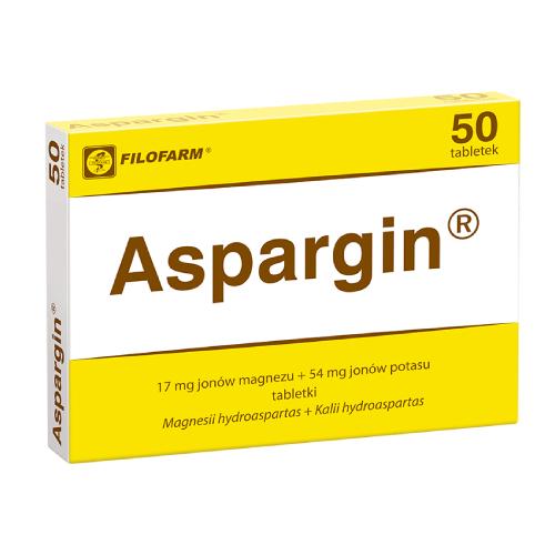 Aspargin - 50 tabletek