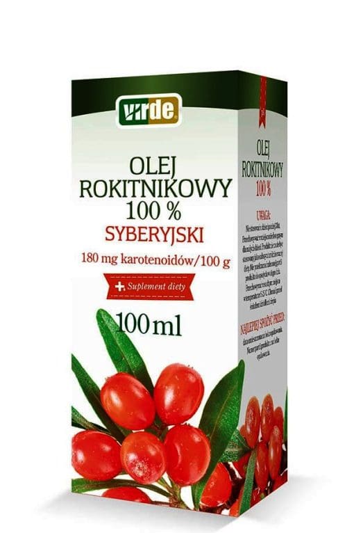 Virde Olej Rokitnikowy 100% Syberyjski - 100ml