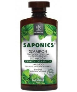 Saponics Szampon z wyciągiem z pokrzywy - 330ml