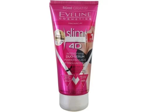 Eveline Slim Extreme 4D Intensywne Duo-Serum powiększające i liftingujące biust - 200ml