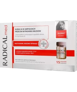 Radical Med Kuracja w ampułkach przeciw wypadaniu włosów dla kobiet - 15ampułekx5ml