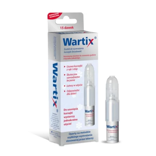 Wartix do usuwania kurzajek z dłoni i stóp aerozol - 38ml/15dawek