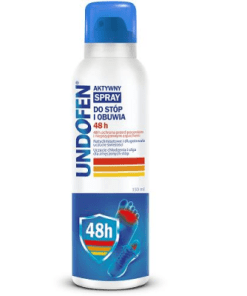 Undofen Aktywny spray 48h do stóp i obuwia - 150ml