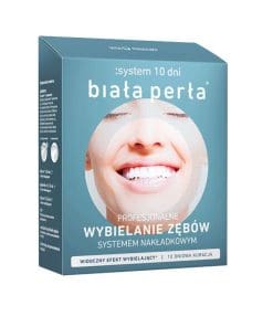 Biała Perła system wybielający zęby w 10 dni systemem nakładkowym