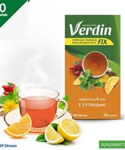 Verdin Fix z cytrusami -  20 saszetek