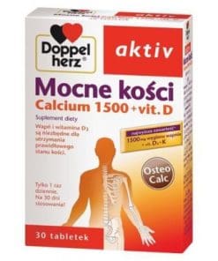 DoppelHerz Aktiv Mocne kości 30 tabletek