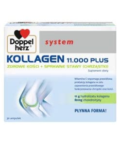 DOPPELHERZ System Kollagen 11.000 Plus - 30ampułek