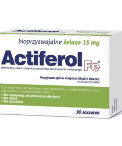 Actiferol Fe bioprzyswajalne żelazo 15 mg 30 saszetek