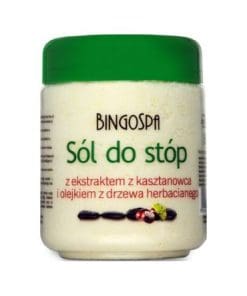 Sól do stóp z kasztanowcem - 550g.Bingospa