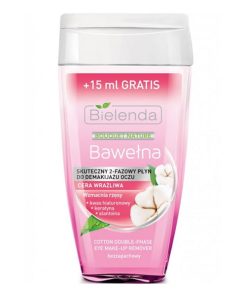 Bielenda Bouquet Nature Bawełna 2-fazowy Płyn do Demakijażu oczu - 125 ml