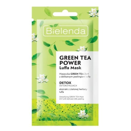 Bielenda Maseczka Green Tea 2w1 z peelingiem 8g