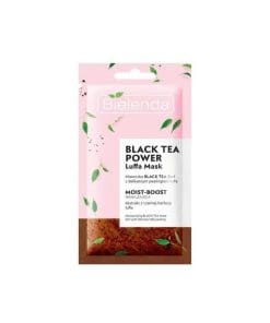 Bielenda Maseczki 2w1 LUFFA BLACK TEA 2w1 z peelingiem - 8g