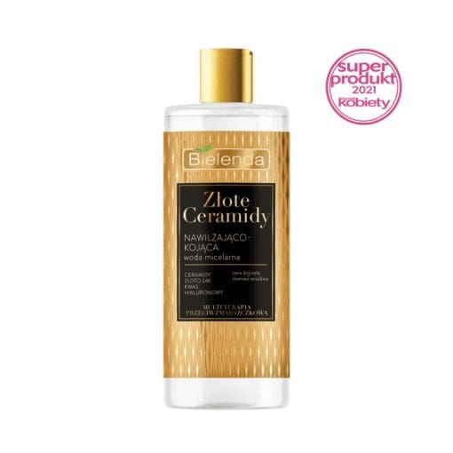 Bielenda Złote Ceramidy Nawilżająco – kojąca Woda Micelarna - 500ml