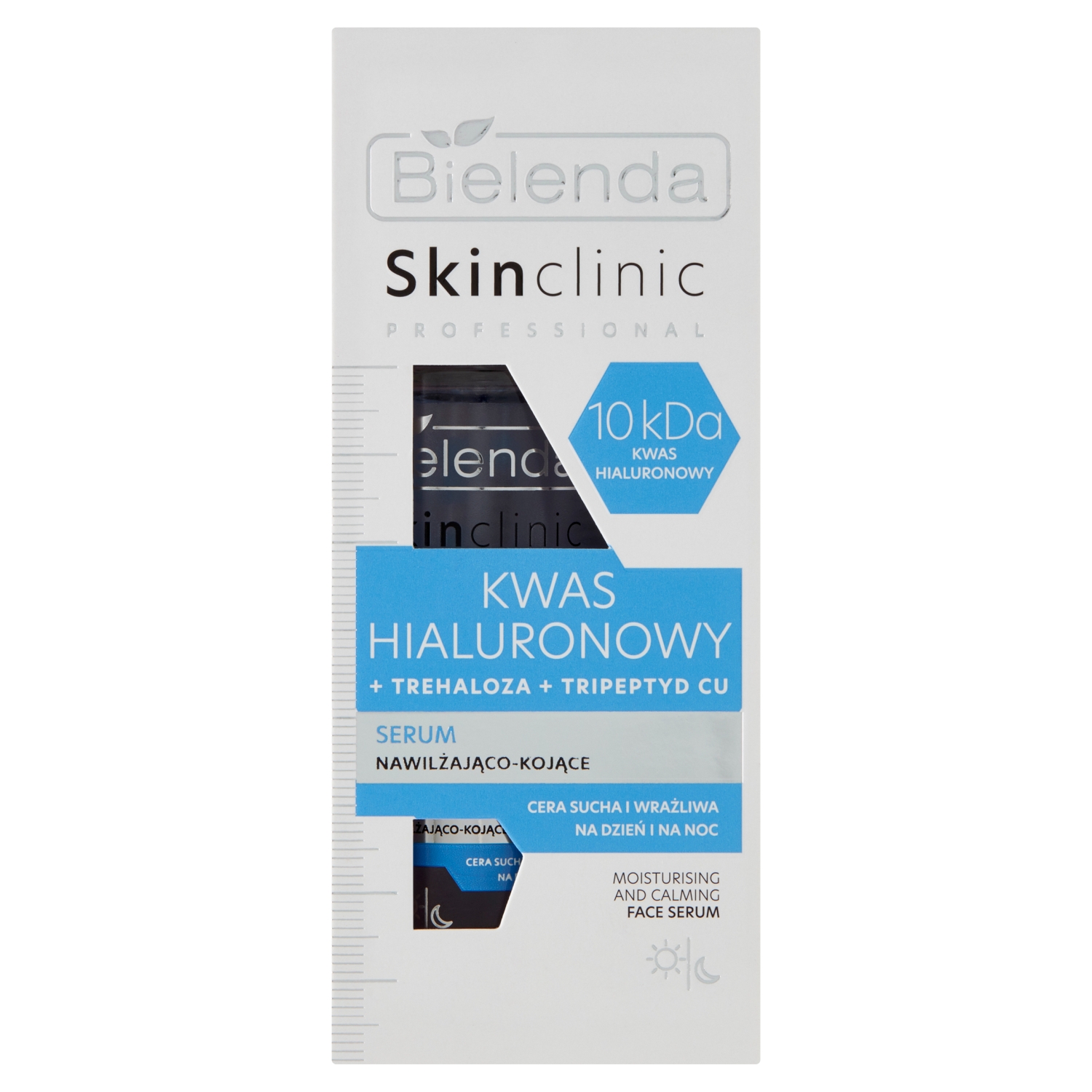 Bielenda Skin Clinic Kwas Hialuronowy Serum Nawilżająco-kojące - 30 ml