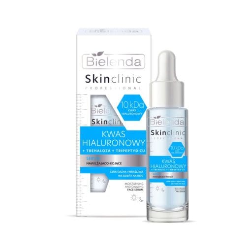 Bielenda Skin Clinic Kwas Hialuronowy Serum Nawilżająco-kojące -30ml