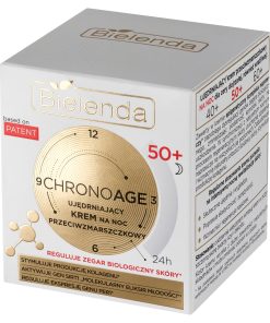 Bielenda Chrono Age 50+ Ujędrniający krem na noc przeciwzmarszczkowy 50 ml
