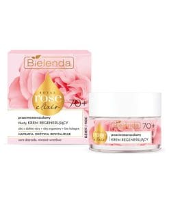 Bielenda Royal Rose Elixir Przeciwzmarszczkowy Krem Regenerujący 70+- 50g