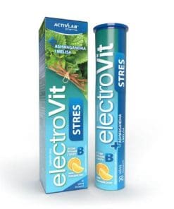 Activlab Electrovit stres smak pomarańczowy 20 tabletek musujących