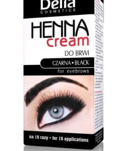 Delia Henna Cream do brwi i rzęs czarna