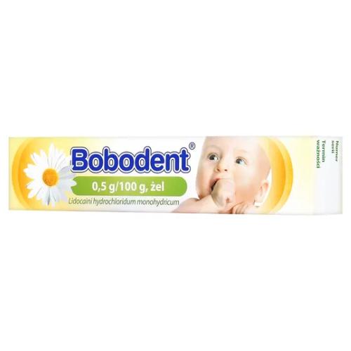 Bobodent żel przynoszący ulgę przy ząbkowaniu u dzieci i przy zębach mądrości - 10 g