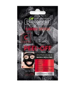 Bielenda Carbo Detox Oczyszczająca maska węglowa PEEL–OFF - 2x6g