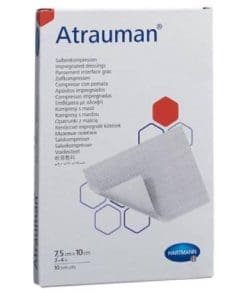 Opatrunek Atrauman AG z maścią 7,5cm x 10cm na trudno gojące się rany 1 sztuka