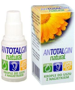Antotalgin Natural krople do uszu z nagietkiem – 15g