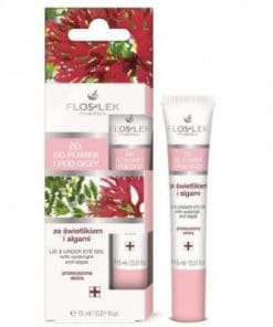 Flos-Lek Pielęgnacja oczu żel do powiek i pod oczy ze świetlikiem i algami 15 ml
