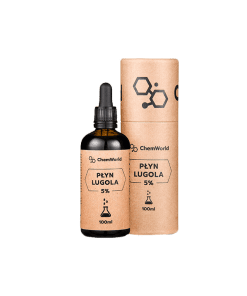 ChemWorld - Płyn Lugola 5% 100 ml - Jod Czysty