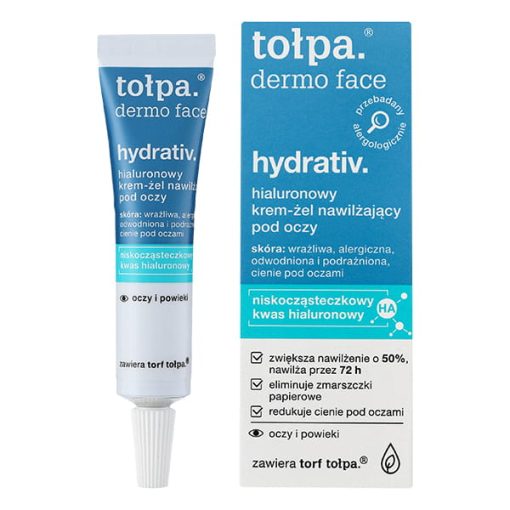 Tołpa Dermo Face Hydrativ hialuronowy Krem-żel nawilżający pod oczy 10 ml