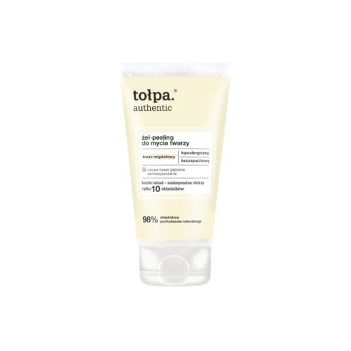 Tołpa Authentic Żel-Peeling Do Mycia Twarzy Z Kwasem Migdałowym 150 ml